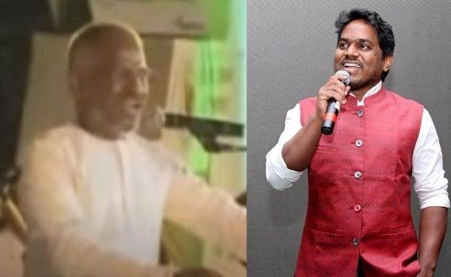 Iayaraja sings like Yuvan Shankar Raja and imitates him