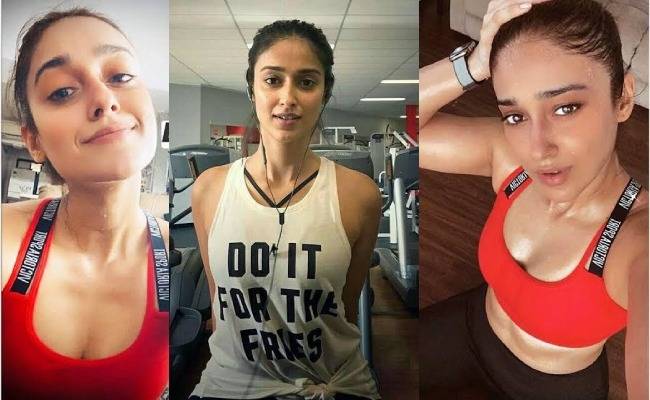 Ileana D Cruz's latest gym work out images go viral