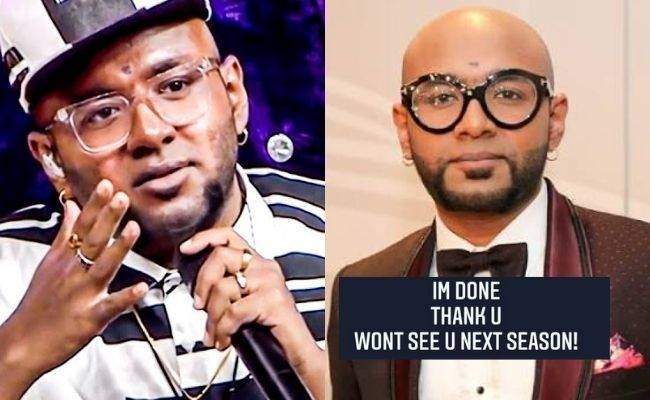 "I'm done...Won't see you next season": Benny Dayal on Super Singer S8 - What happened