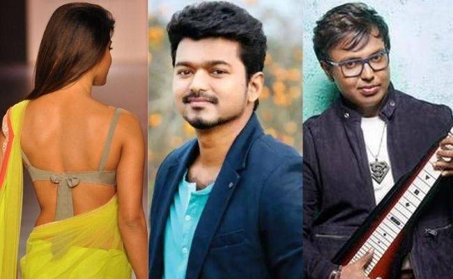 Imman shares a rare pic of the heroine from Thalapathy Vijay's hit film