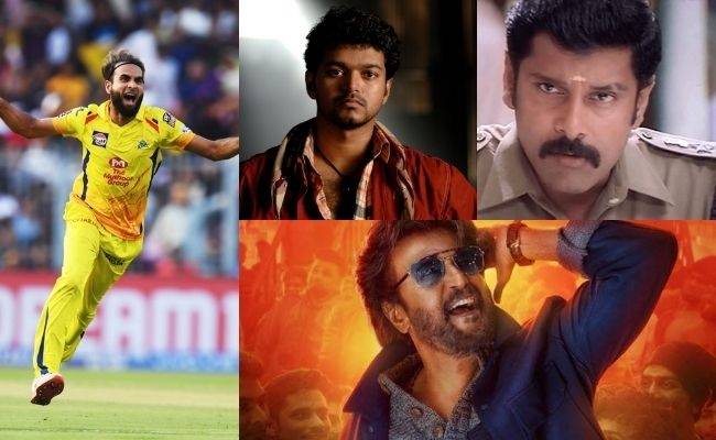 Imran Tahir impresses CSK fans with movie dialogs of Rajinikanth, Vikram and Vijay