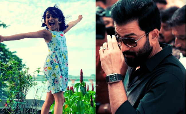 Inspired by his daughter Ally, actor Prithviraj announces his directorial return