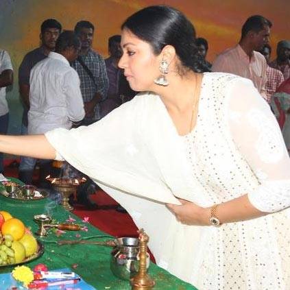 Jyothika's next directed by S Raj kickstarts with a pooja