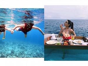 Kajal Aggarwal's honeymoon pictures continue to rake in interest