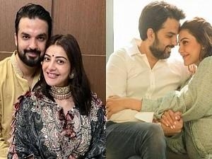 Kajal Aggarwal shares pic of her newborn baby boy with her husband!