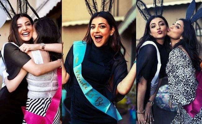 Kajal Aggarwal’s bachelorette party with her squad pics are going viral
