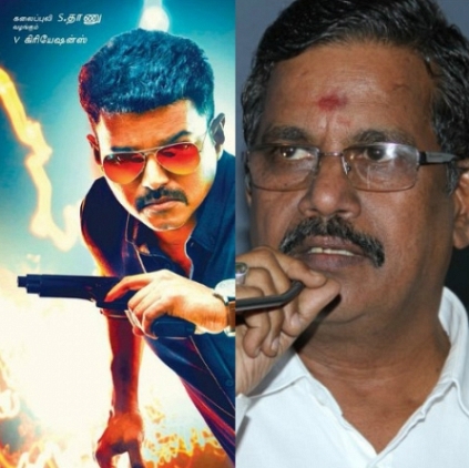 Kalaipuli.S.Thanu clarifies about the controversy regarding Theri's release in Chengalpet Kalaipuli.S.Thanu clarifies about the controversy regarding Theri's release in Chengalpet