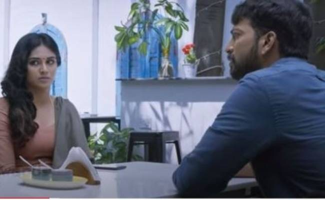 Kalaiyarasan and Indhuja short film Magavi watch here