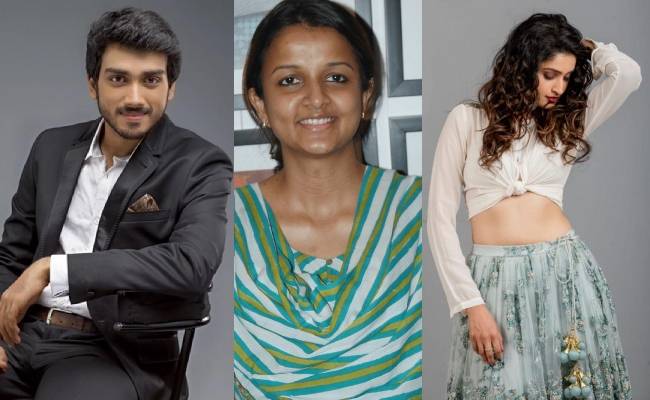 Kalidas Jayaram-Tanya Ravichandran's Paper Rocket Web Series Title Announcement at ZEE5, directed by Kiruthiga Udhayanidhi