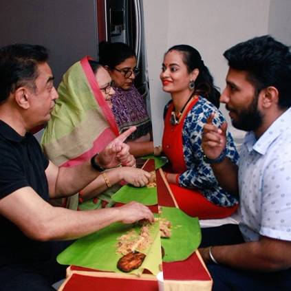 Kamal Haasan invites Suja Varunee and Shiva Kumar for lunch