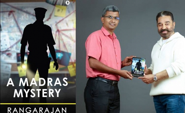 Kamal Haasan launches A Madras Mystery book by Rangarajan R
