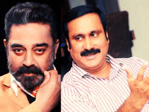 VIRAL Pics! Kamal Haasan looks uber-cool as he attends Dr Anbumani Ramadoss' daughter's wedding reception!