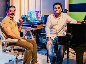 Kamal Haasan meets AR Rahman at the Cannes Film Festival - vera level viral pics!