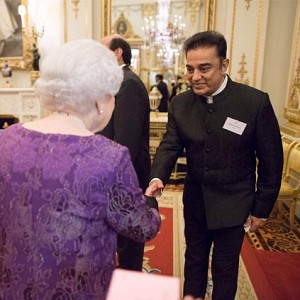 Kamal meets the Queen, recollects his Marudhanayagam days!