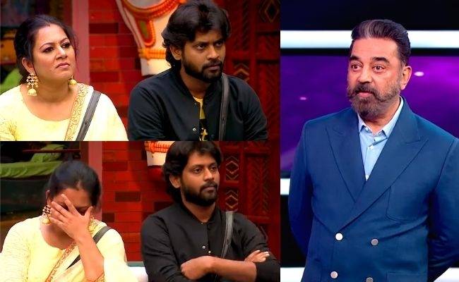 Kamal Haasan scold Archana, Rio Raj for rule breaking