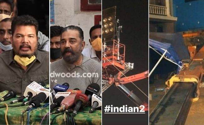 Kamal Haasan, Shankar extend helping hand of about 4 crore compensation for Indian 2 shooting accident victims