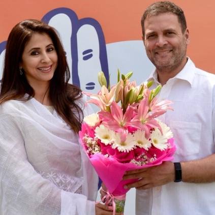 Kamal's Heroine, Indian actress Urmila Matondkar joins Congress Party and makes political entry