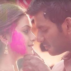 Kambathu Ponnu song lyric video from Sandakozhi 2