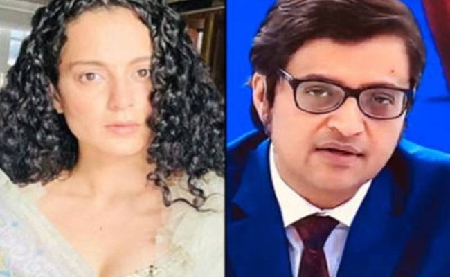 Kangana Ranaut speaks about Arnab Goswami arrest