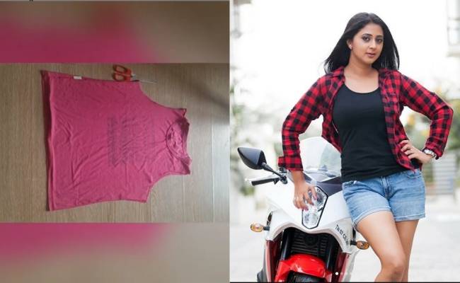 Kaniha shows how to recycle old tshirts watch here
