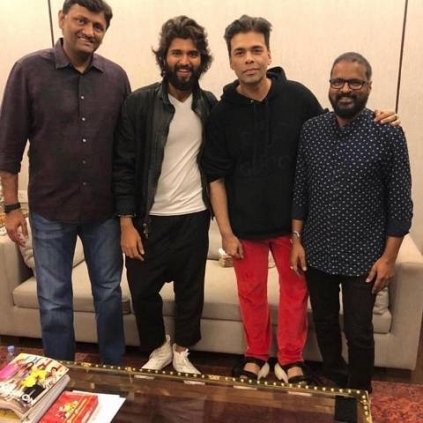 Karan Johar will be producing the Hindi remake of Vijay Deverakonda's Dear Comrade