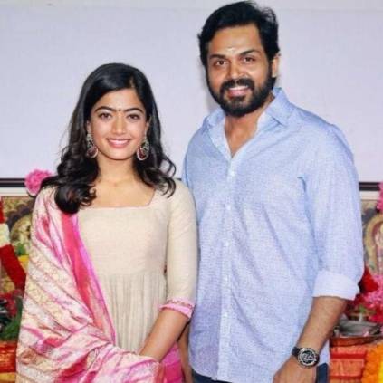 karthi Rashmika Mandanna film title revealed