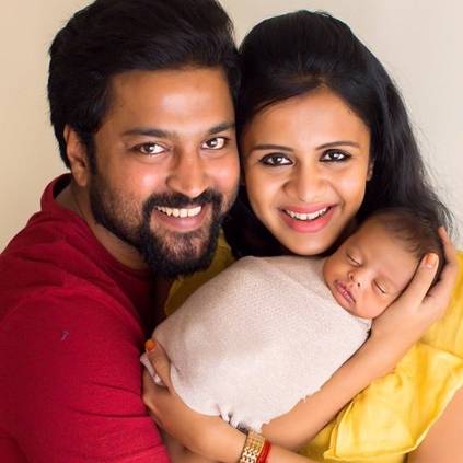 Kayal Chandran VJ Anjana uploads his baby boy Rudraksh's photo