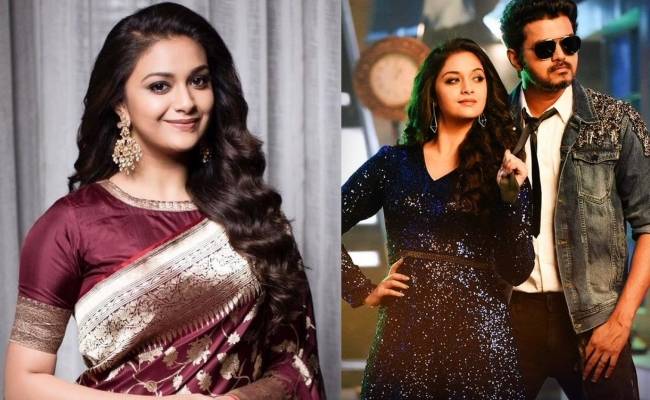 Keerthy Suresh’s amazing tribute for Vijay on his birthday