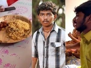 Chidambaram's mass Biriyani waiting moment - Watch Ken drowning in fun!!