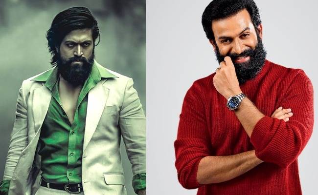 Yash's KGF producer's next Pan India film is with Prithviraj titled Tyson; First Look revealed