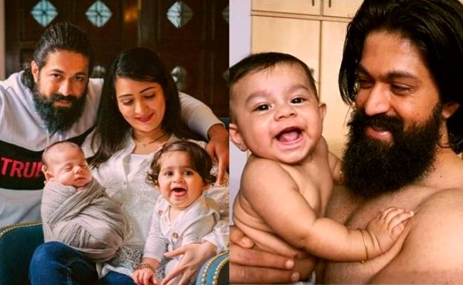 KGF star Yash’s daughter Ayra tries to put baby brother to sleep, viral video ft Radhika