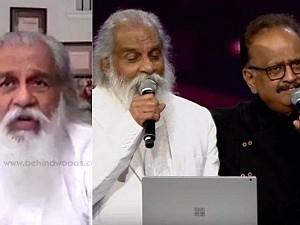 Emotional video: "This is what I hear when I think of him...!" - KJ Yesudas recalls memories with SPB!