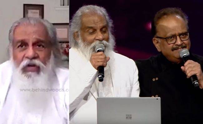 KJ Yesudas talks about SPB - RIP SP Balasubrahmanyam