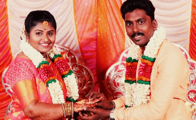 KPY Sarath engaged to Krithika posts picture from the function