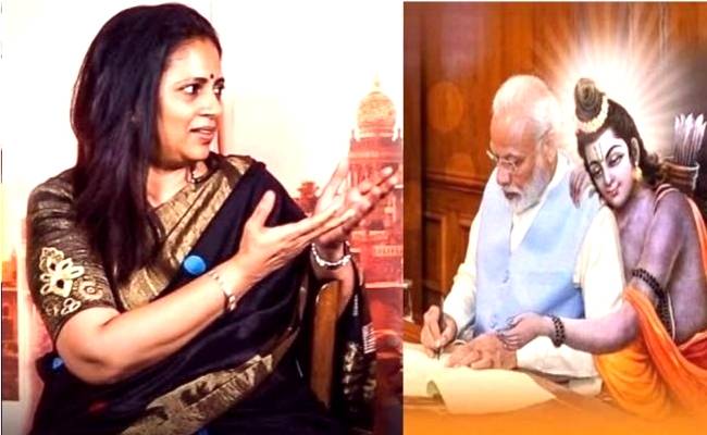 Lakshmy Ramakrishnan angry Facebook post Modi Hindu God