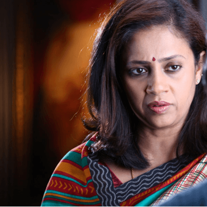 Lakshmy Ramakrishnan in her Asuran getup picture