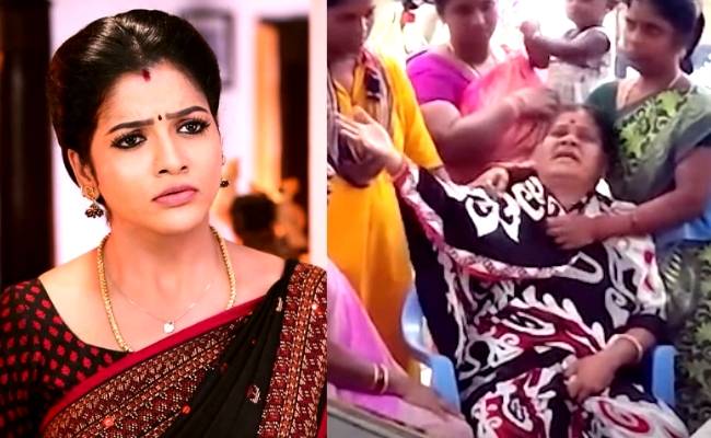 Late actress VJ Chitra’s mother cries inconsolably in a heart breaking video