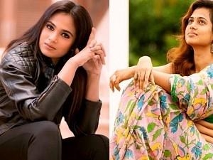 Actress Ramya Pandian warns fans all of a sudden! What happened?