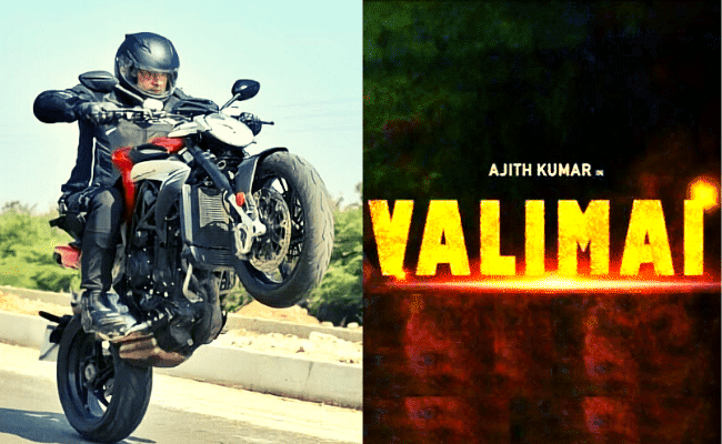 Latest pic of Thala Ajith ahead of Valimai first look is going viral