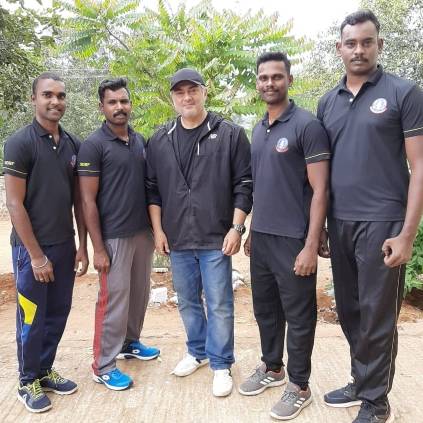 Latest pics of Thala Ajith from Valimai are going viral ft Boney Kapoor