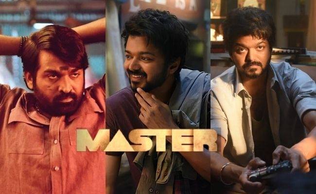 Latest trending Master pics of Vijay and Vijay Sethupathi before release