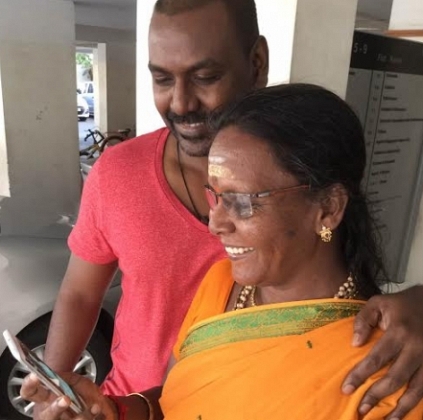 Lawrence constructs a temple for his mom