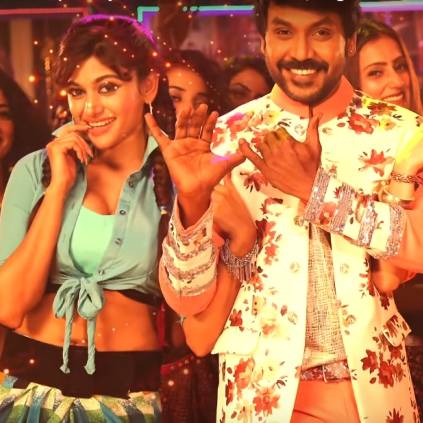 Lawrence, Oviya, Vedhika in Kanchana 3 Oru Satta Oru Balpam video song