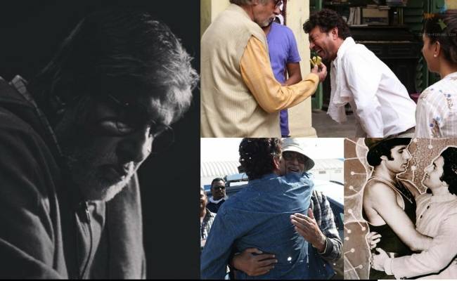 Legendary actor Amitabh Bachchan shares a heartbreaking message about the demise of Rishi Kapoor and Irrfan Khan