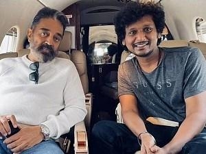 Lokesh Kanagaraj gets a new recreated photo with Kamal Haasan at Behindwoods Gold Medals 2022!