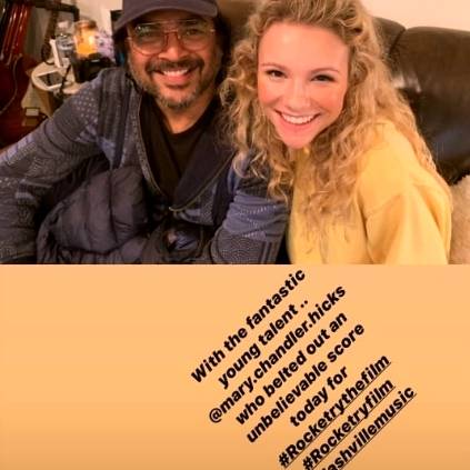 Madhavan and Simran’s Rocketry The Nambi Effect locks an international singer