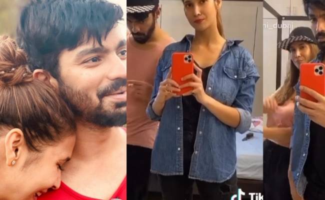 Mahat and wife Prachi attempt a cute challenge during the lockdown. Video posted on Instagram.