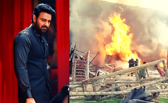 Major fire breaks out at Prabhas’ upcoming movie sets ft Adipurush, Saif Ali Khan