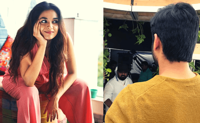 Major update from Keerthy Suresh’s next romantic film Rang De; cute video goes viral