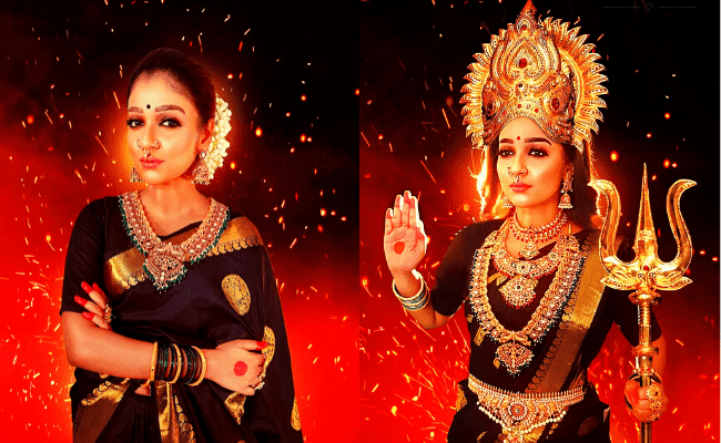 Make-up artist Kannan recreates Nayanthara’s look from Mookuthi Amman; viral pics